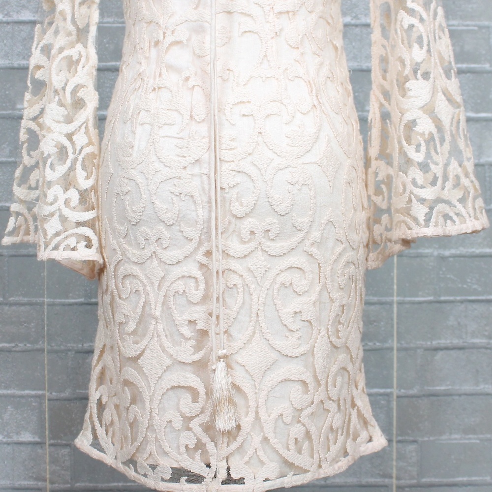 Free People North Star Jewel Lace Dress 4 NWOT - Picture 7 of 8